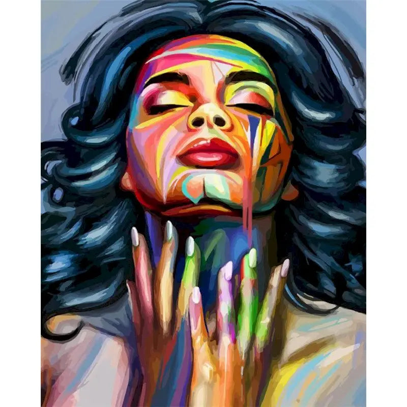 Paint by Numbers Kit Women Figure 60x75cm | GATYZTORY Canvas
