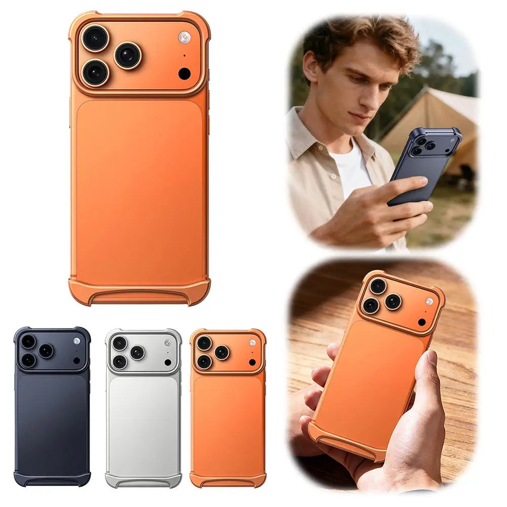 Active Touch Camera Button Matte Armor Case For IPhone 17 Air 17Pro Max Translucent Hybrid Shockproof Hard Phone Cover Peaceful Pleasures Health and Wellness