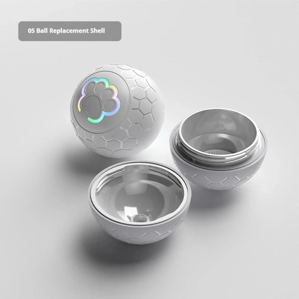 Smart Interactive Pet Toy Ball – RGB Lights, Auto Roll & Bounce