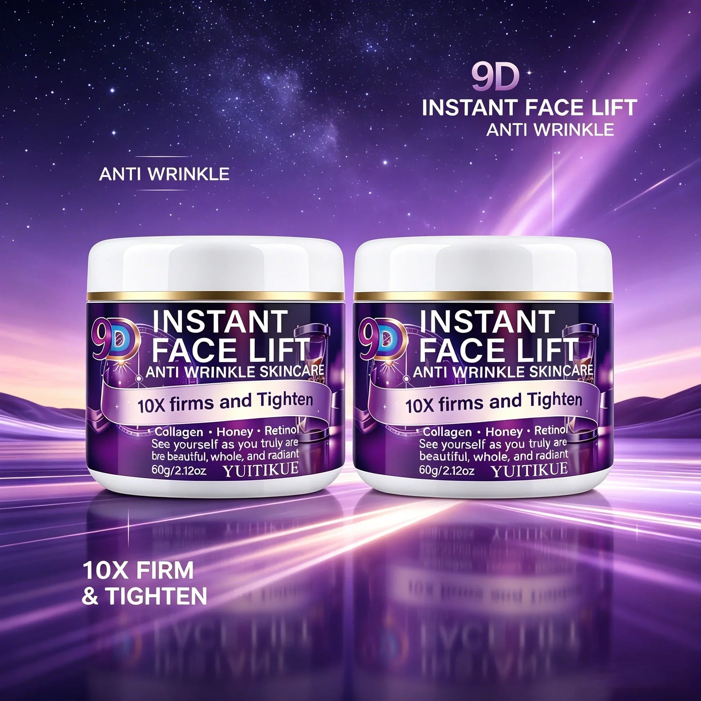 YUITIKUE Honey & Collagen Face Lift Cream – Firms & Hydrates