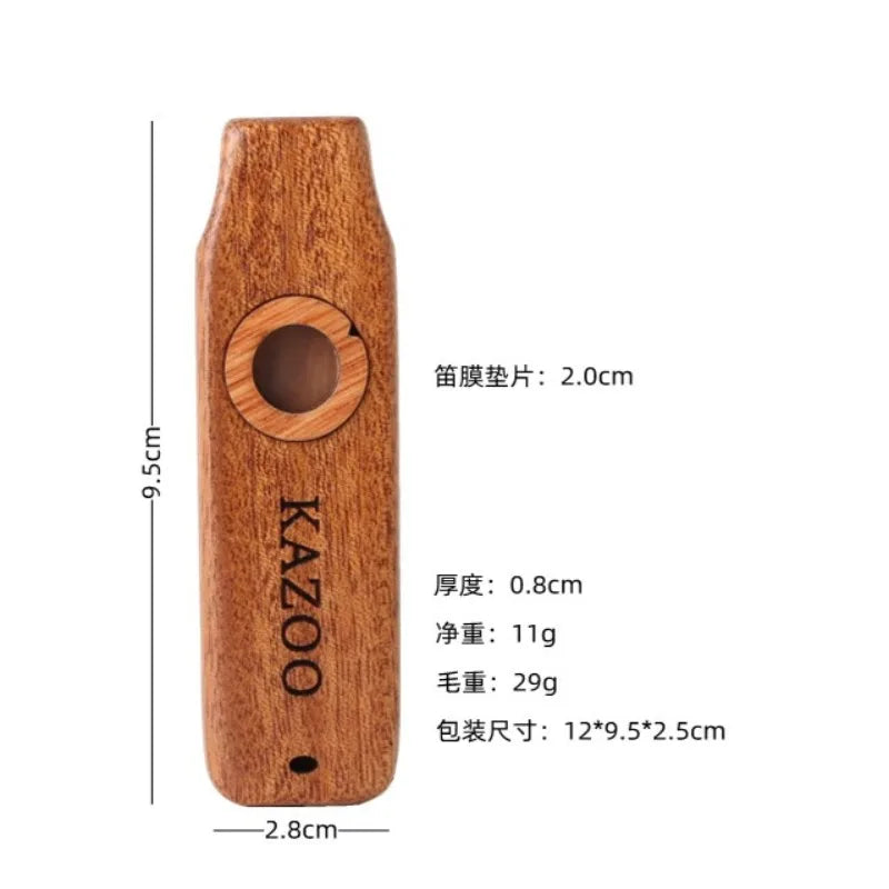 Wooden Kazoo Flute Guitar Ukulele Backing Track Beginner