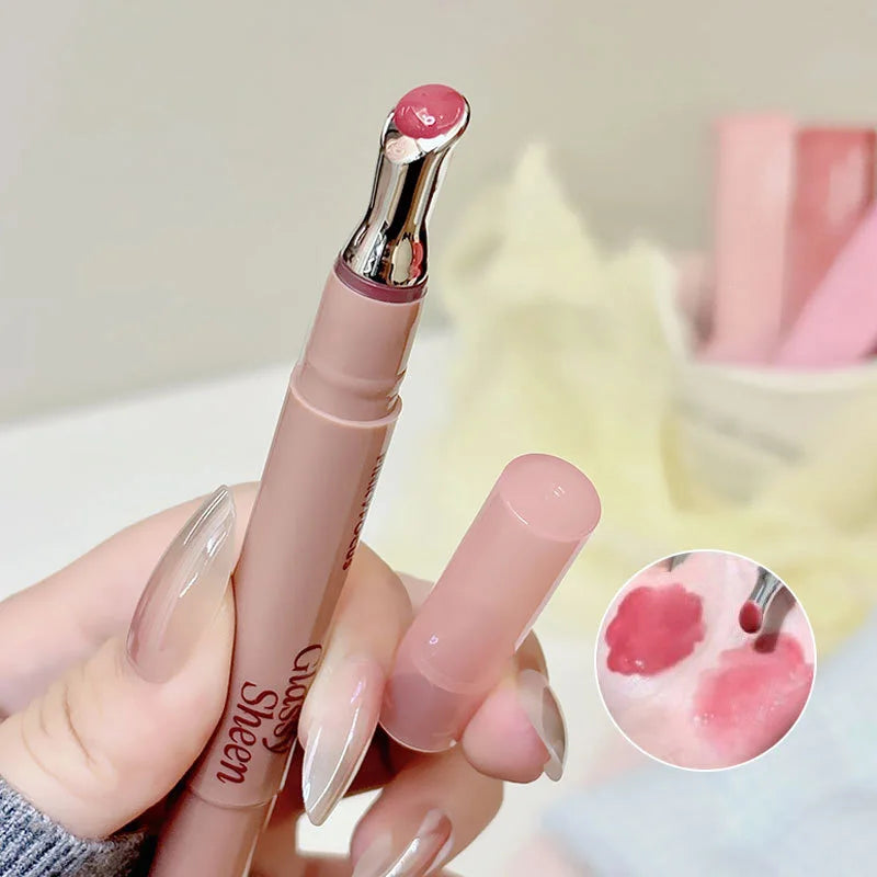 Pinkyfocus Moisturizing Lip Gloss | Non-Sticky Water-Glass Finish