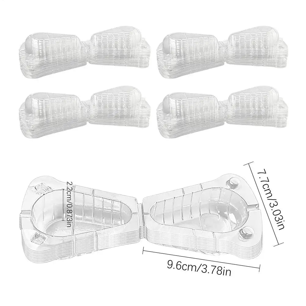 50 Pieces Clear Strawberry Cover Animal Barrier Reusable Blueberry Cover Fruit Protection for Garden Plants Fruit Vegetable Peaceful Pleasures Health and Wellness White China Mainland