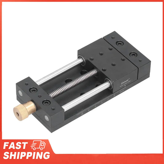 Linear Stage Actuator Manual Sliding Table Aluminium Alloy Accuracy Peaceful Pleasures Health and Wellness