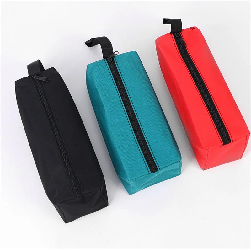 Small Oxford Cloth Tool Bag Handheld Hardware Anti Drop Organizer Lightweight Mini Repair Kit Storage Bag Multifunctional Pouch Peaceful Pleasures Health and Wellness