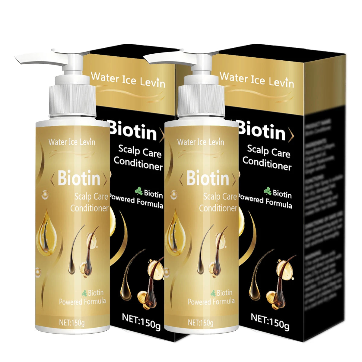 Biotin Conditioner with Collagen & Grape Seed Oil – 150g