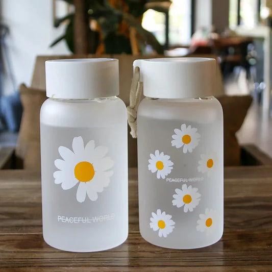 Daisy 500ml BPA-Free Reusable Leakproof Water Bottle Reusable Water Bottle Peaceful Pleasures Health and Wellness