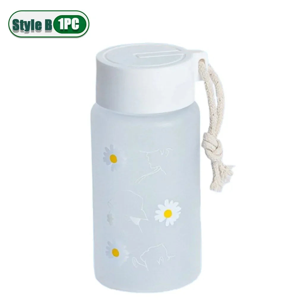 Daisy Frosted BPA-Free Kids Travel Water Bottle 500ml