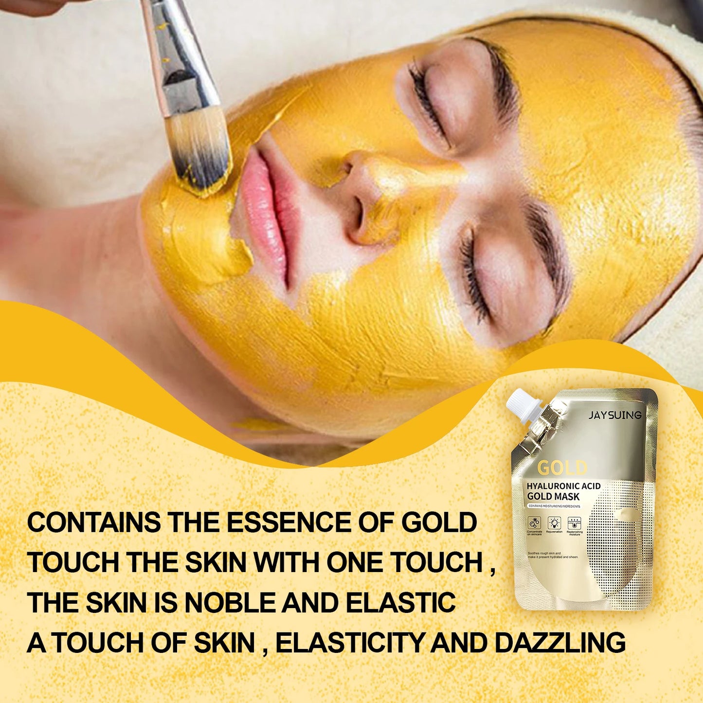 Jaysuing Retinol Gold Peel-Off Mask – Hydrate & Brighten