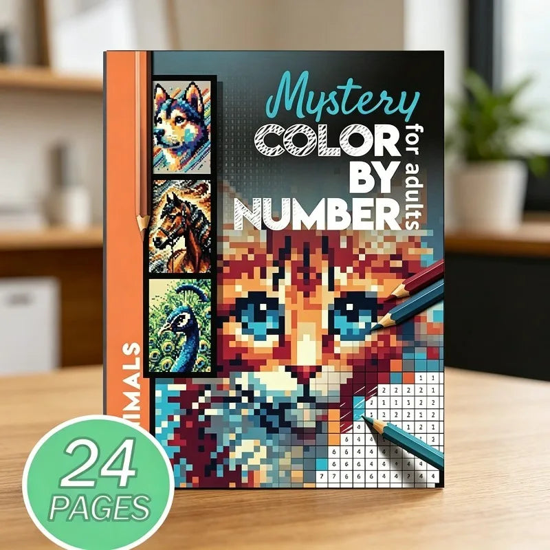 Fantasy Mosaic Digital Coloring Book Creative Hobby Beautiful
