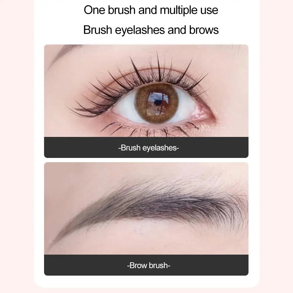 Dual-Headed Eyebrow Comb Makeup Brush Beauty Tool Professional Lash & Brow Comb, Dual-Sided Brush Creates Groomed Lashes & Brows Peaceful Pleasures Health and Wellness