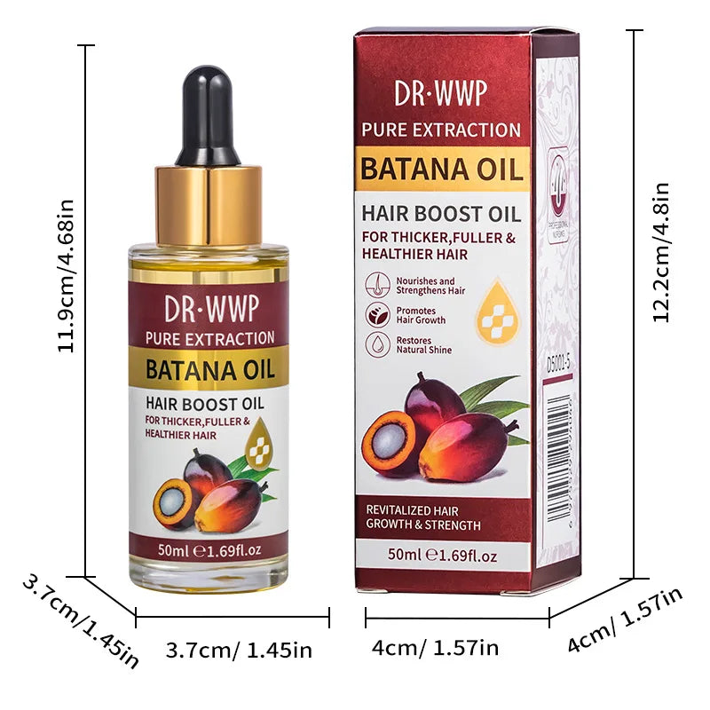 500ml Batana Oil Shampoo and Conditioner Set for Hydrating Care, Softening Hair, and Improving Dryness and Frizz Peaceful Pleasures Health and Wellness Hair boost oil 50ml