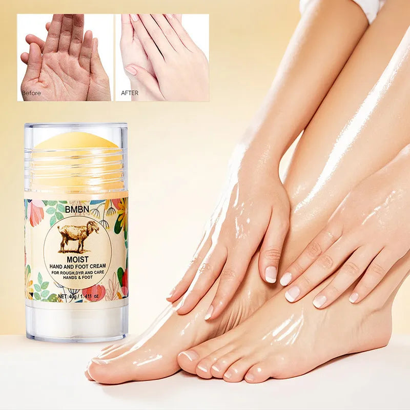 Moist Hand Foot Cream For Rough Dry Skin Deeply Repairs Cracked Skin Moisturizes Ingredient Lanolin Protective Stick Hand Cream Peaceful Pleasures Health and Wellness