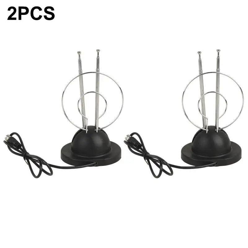 Indoor Loop Rabbit Antenna – VHF/UHF/HDTV Analog & Digital