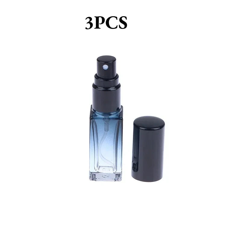 Perfume Spray Bottle Gradient Blue Travel Cosmetic Refillable