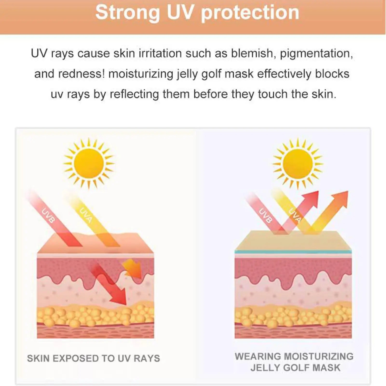 5 Pairs Sunscreen Face Patches for Outdoor Activities Peaceful Pleasures Health and Wellness