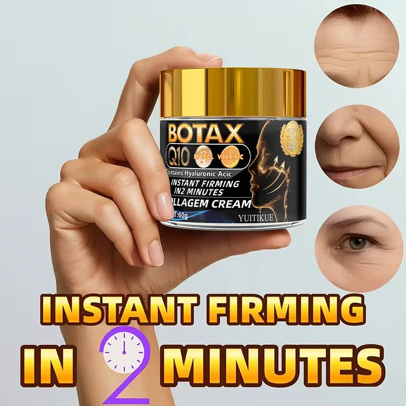 Botax face cream, containing hyaluronic acid, deeply moisturizing, instantly firming and lifting, collagen face cream Peaceful Pleasures Health and Wellness