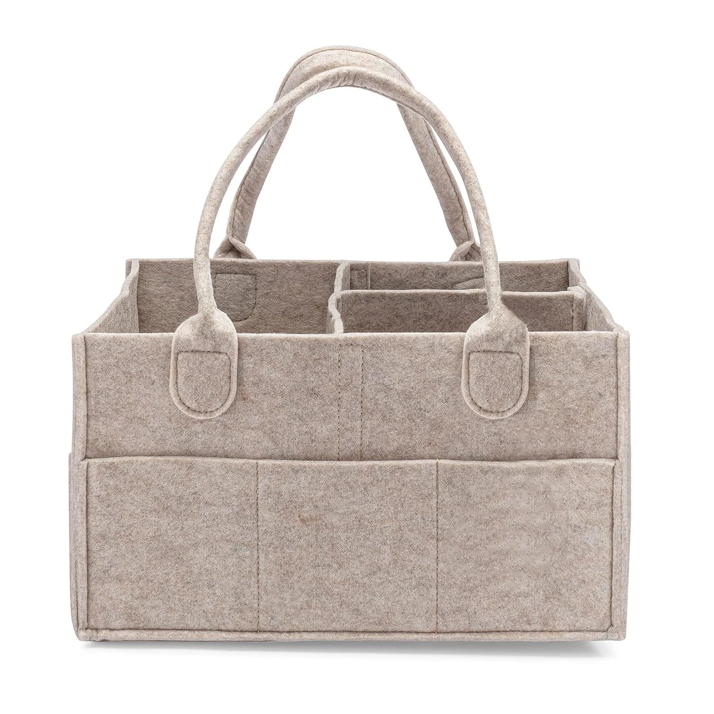 Felt Diaper Caddy Organizer – Nursery Storage & Car Caddy