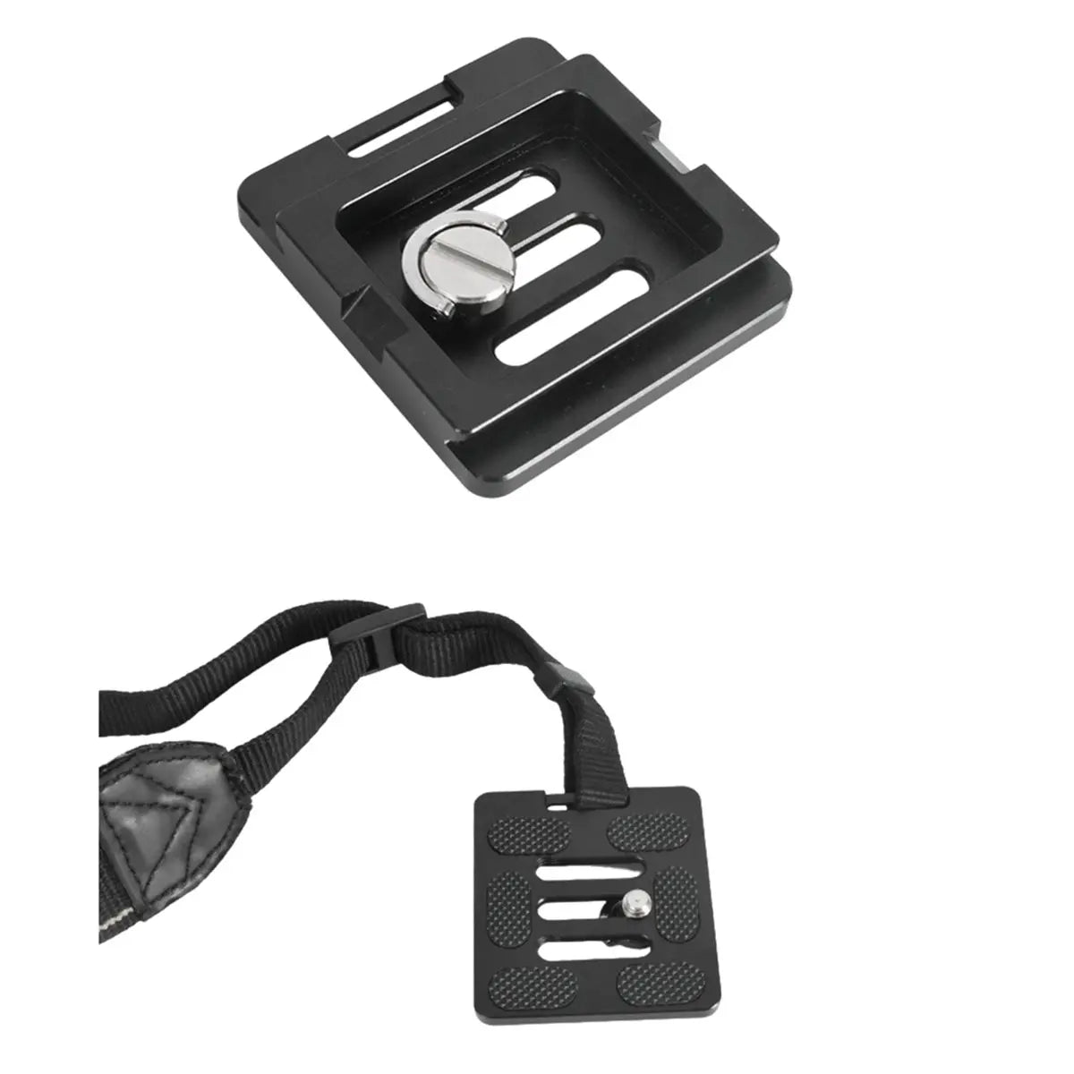 (ABDH) TY-50 Quick Release Plate 1/4 Screw for Tripods SLR Camera SIRUI G10 G20C10 KX10 Y10 A1205 A1005 Quick Release Plate Peaceful Pleasures Health and Wellness black