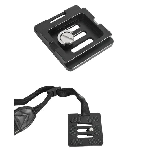 (ABDH) TY-50 Quick Release Plate 1/4 Screw for Tripods SLR Camera SIRUI G10 G20C10 KX10 Y10 A1205 A1005 Quick Release Plate Peaceful Pleasures Health and Wellness black
