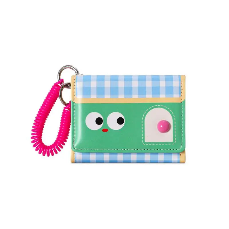 Women's Cartoon PU Leather Short Wallet – Card & Coin Holder