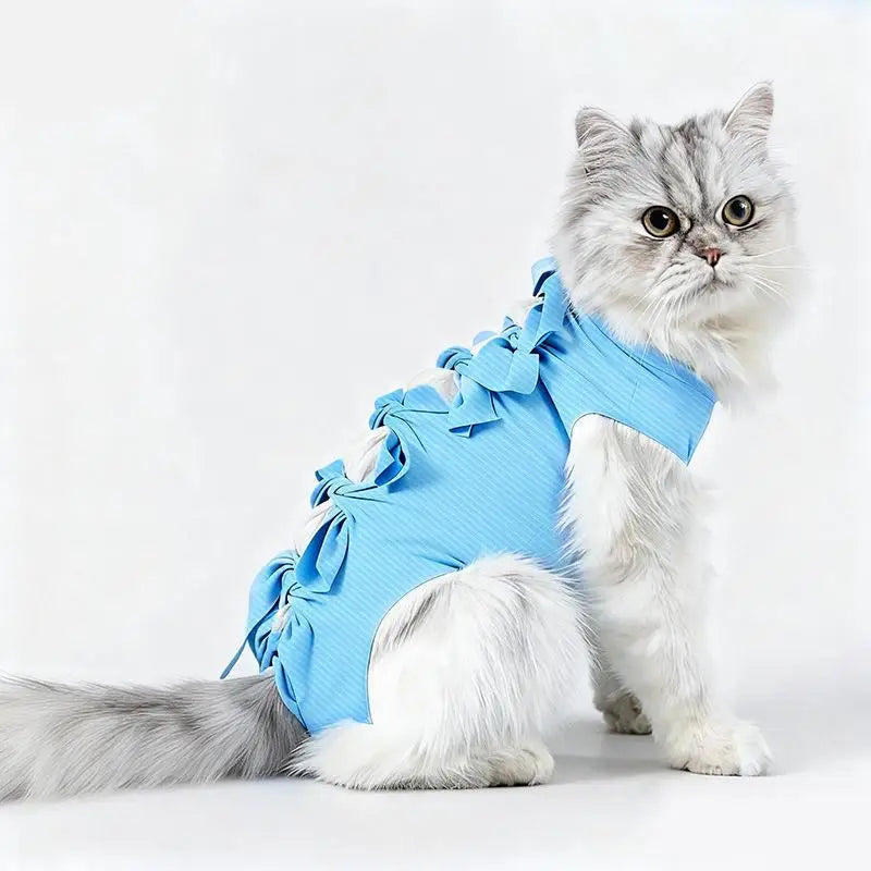 Cat Recovery Suit – Post-Op Anti-Licking Protective Clothing