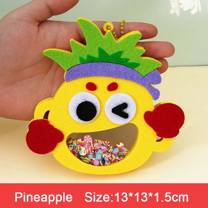 Creative Sequin Shaker Halloween Animal Pendant Handmade Craft