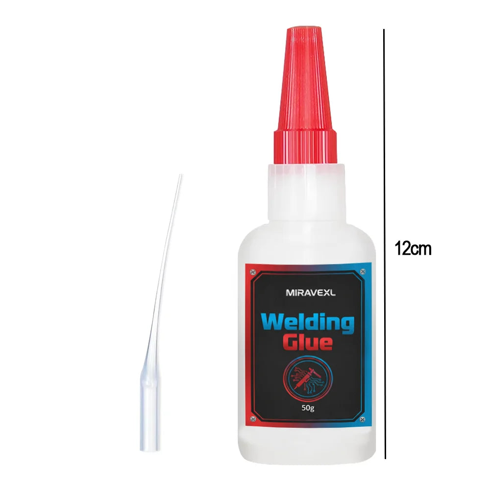 MIRAVEXL 50g Universal Super Glue – Instant High-Strength Adhesive