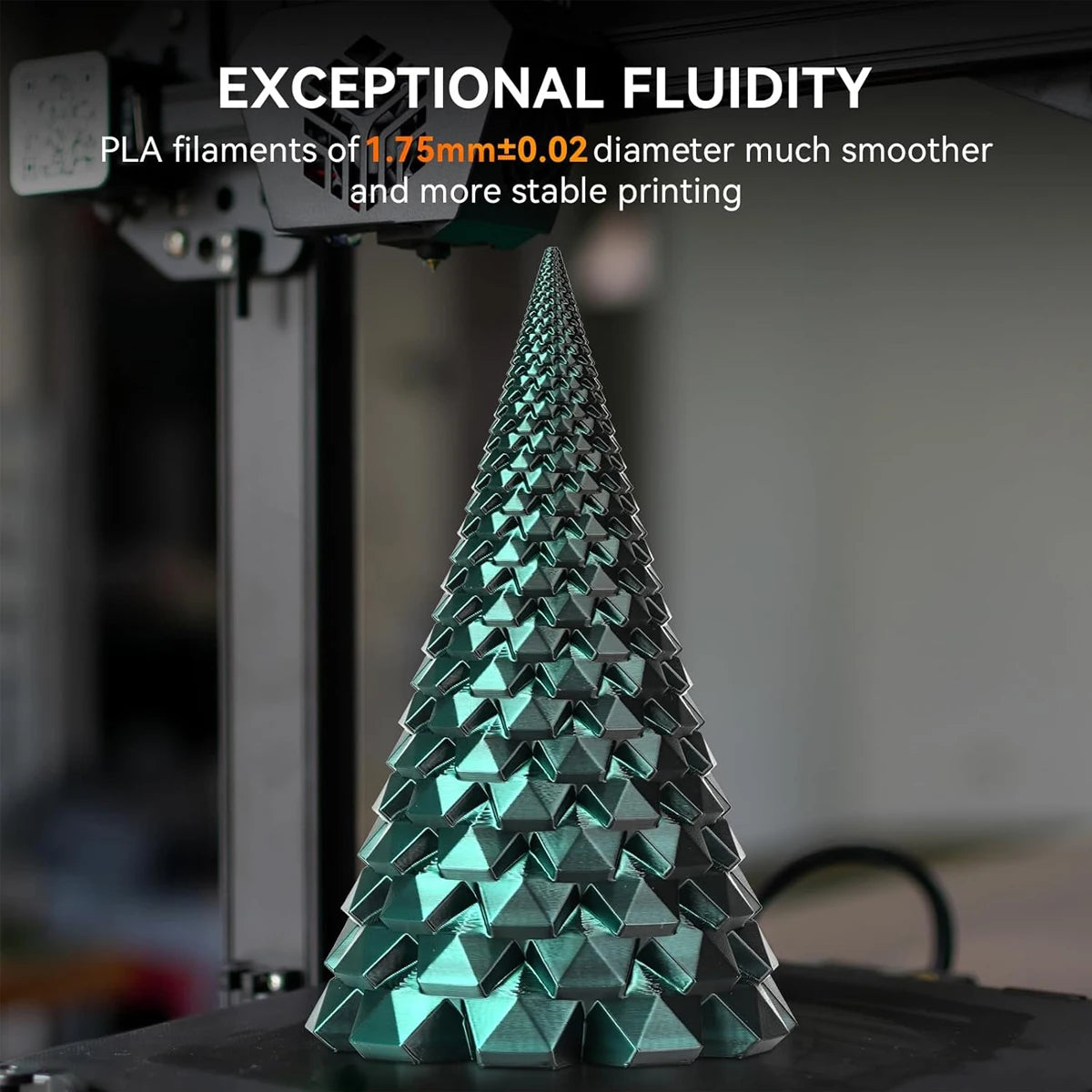 3D Maliang Silk PLA Filament Bundle – Dual Color, 4×250g, 1kg