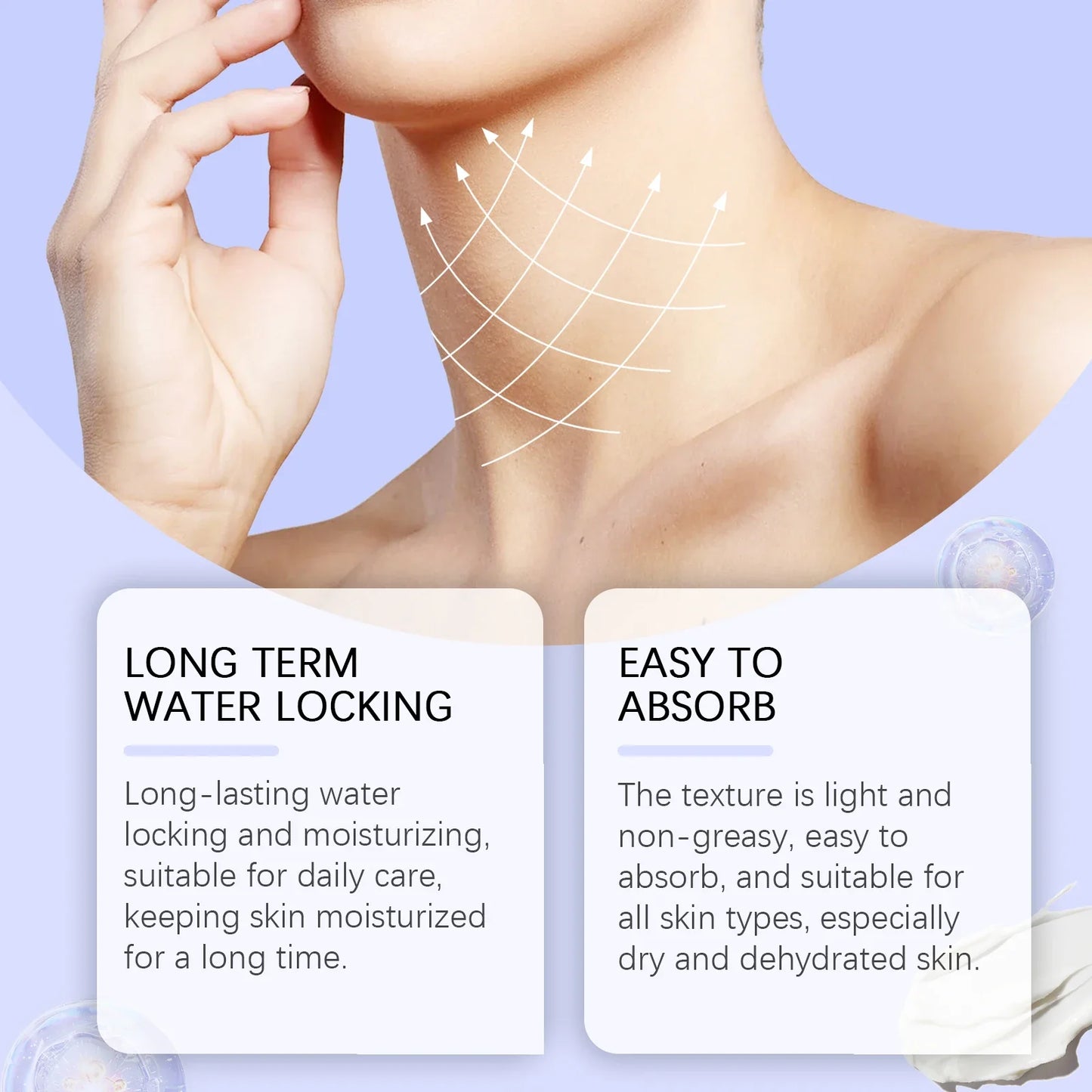 Ouhoe Firming Neck Cream – Tighten, Brighten & Moisturize 50g