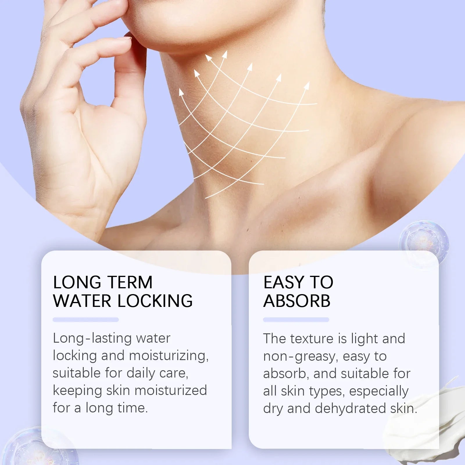 Firming Neck Cream – Tighten, Lift & Reduce Fine Lines 50g Neck Firming Cream Oasis Select