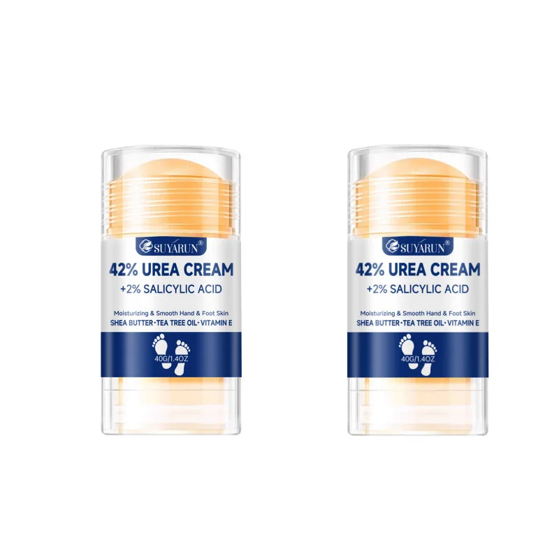 SUYARUN 42% Urea Foot Cream Stick - Moisturizing & Exfoliating, Cracked Heel Repair, Deep Hydration for Dry Feet, Long protect. Peaceful Pleasures Health and Wellness 40g-2