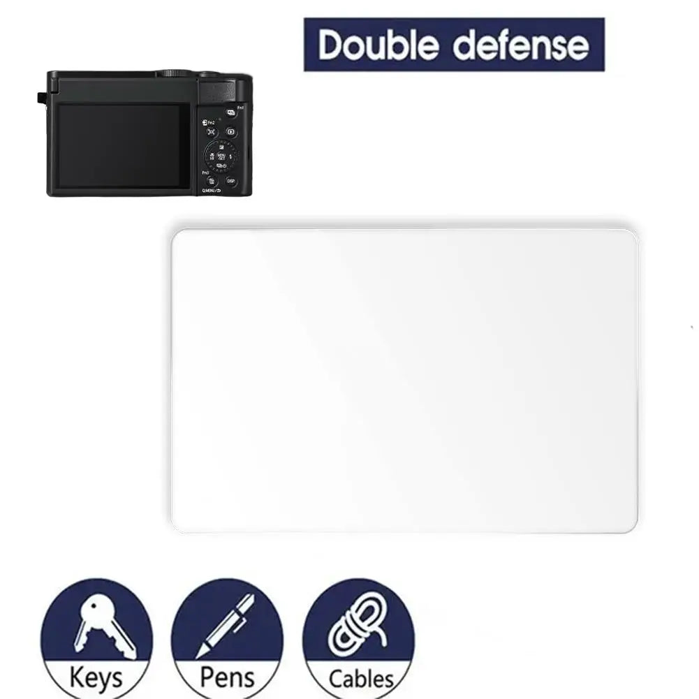 Tempered Glass Screen Protector for Panasonic LUMIX DC-TZ99 / ZS99 Camera Peaceful Pleasures Health and Wellness