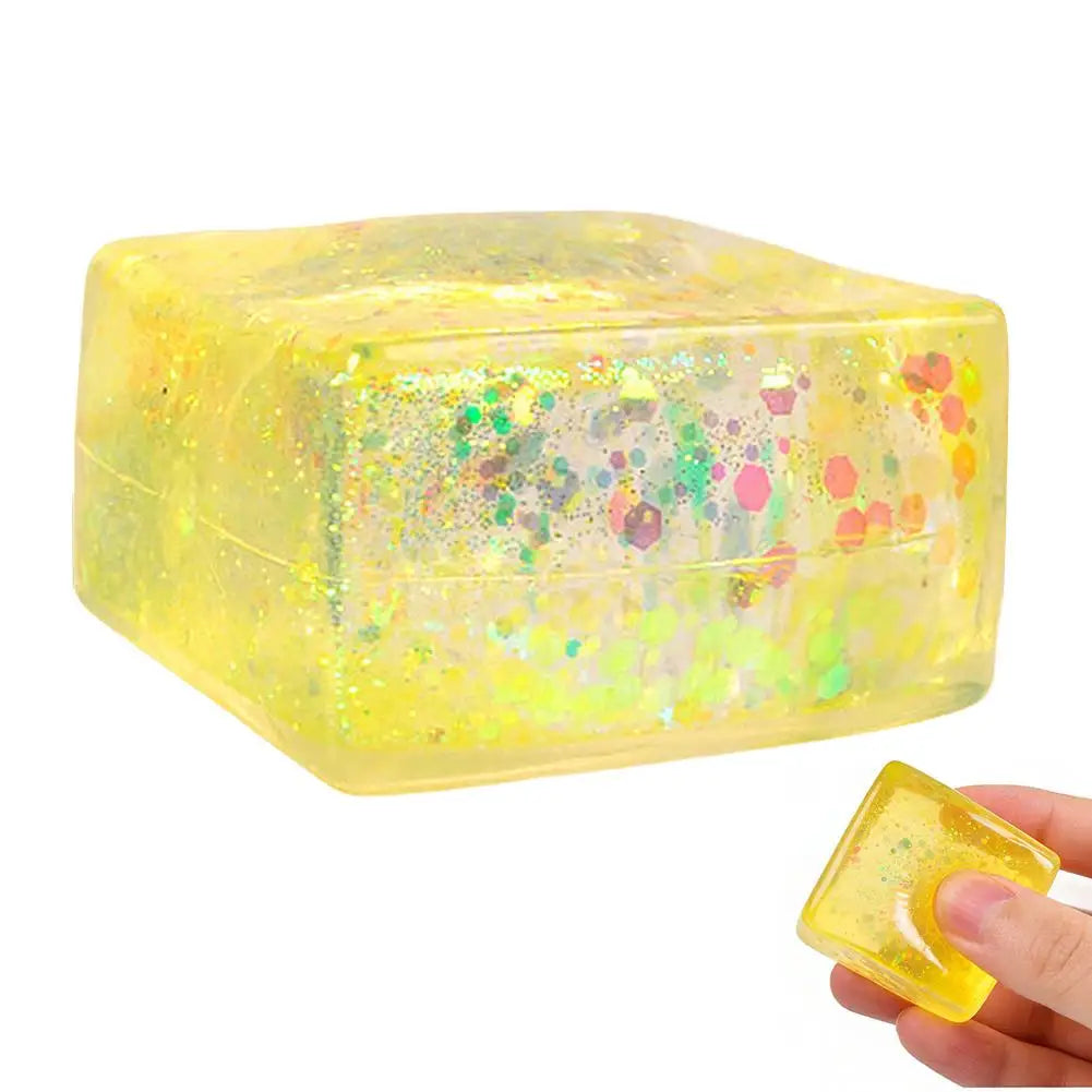 Glitter Squishy Squeeze Toy | Slow Rebound Sensory Fidget