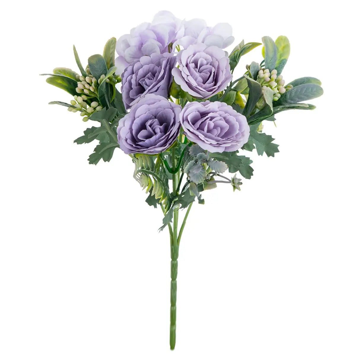 Artificial Silk Rose & Hydrangea Bouquet | Wedding Home Decor