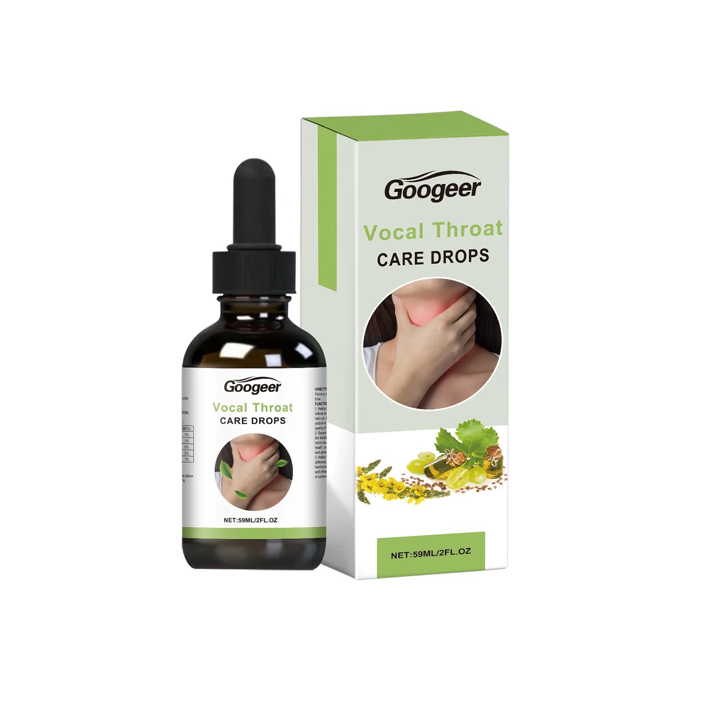 Herbal Wellness Drops | Mint Extract & Vitamin B1 | 59ml