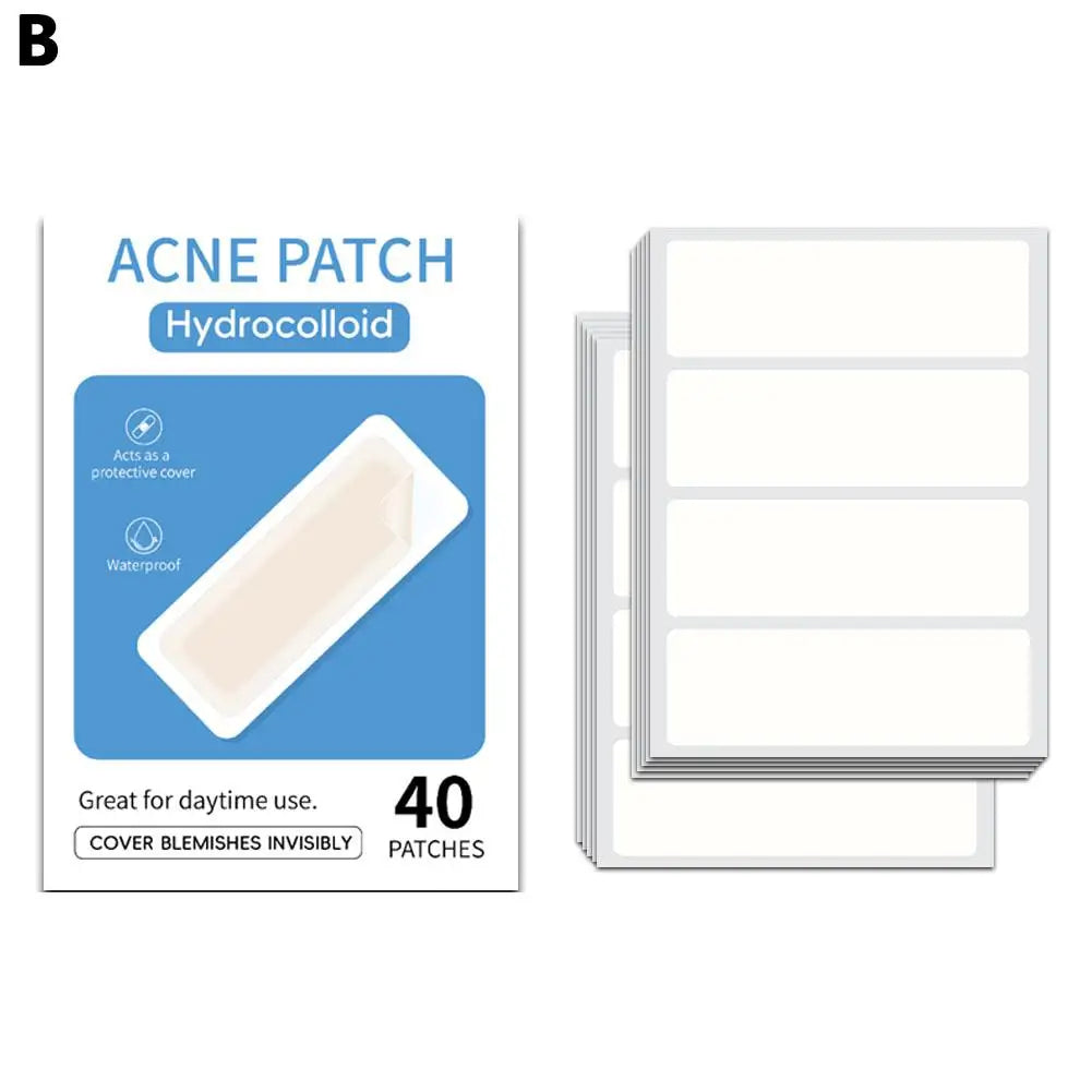 Hydrocolloid Pimple Patches – Mixed Sizes Invisible Acne Spot Stickers for Zits, Spots & Blemishes Peaceful Pleasures Health and Wellness 40pcs
