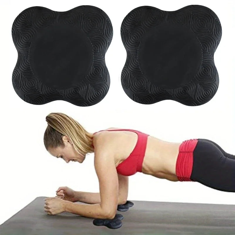 TPE Yoga Knee Pads Set of 2 – Anti-Slip Kneeling Mats