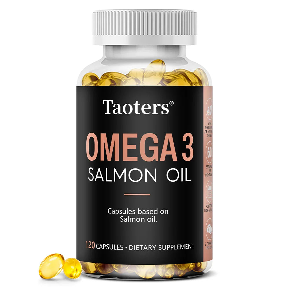 Omega-3 Fish Oil EPA & DHA | 120 Softgels – Non-GMO