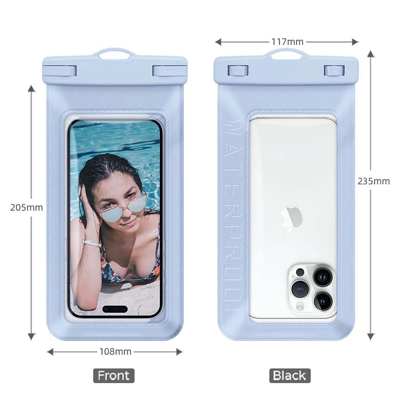 mobile phone waterproof pack phone armbands and pouches waterproof phone pouch for swimming bag phone underwater phone case Peaceful Pleasures Health and Wellness