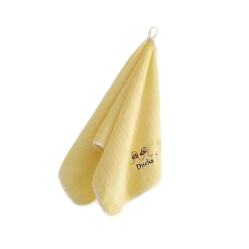 Baby Coral Fleece Washcloth | Soft Quick-Dry Drooling Towel