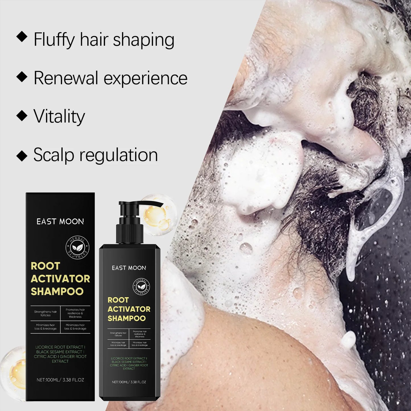 East Moon Men's Daily Scalp Nourishing Shampoo | 100ml