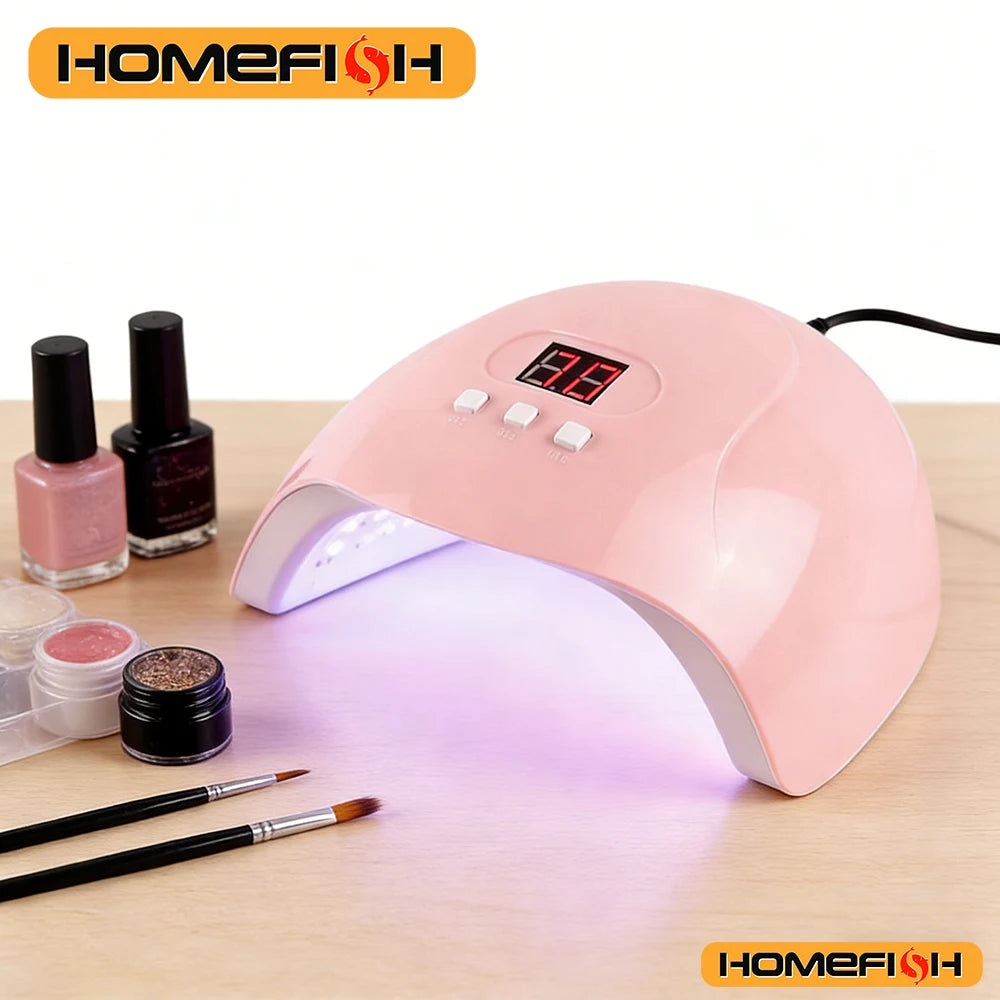 UV curing lamp professional nail art tools, used for drying nail glue - nail phototherapy equipment Peaceful Pleasures Health and Wellness