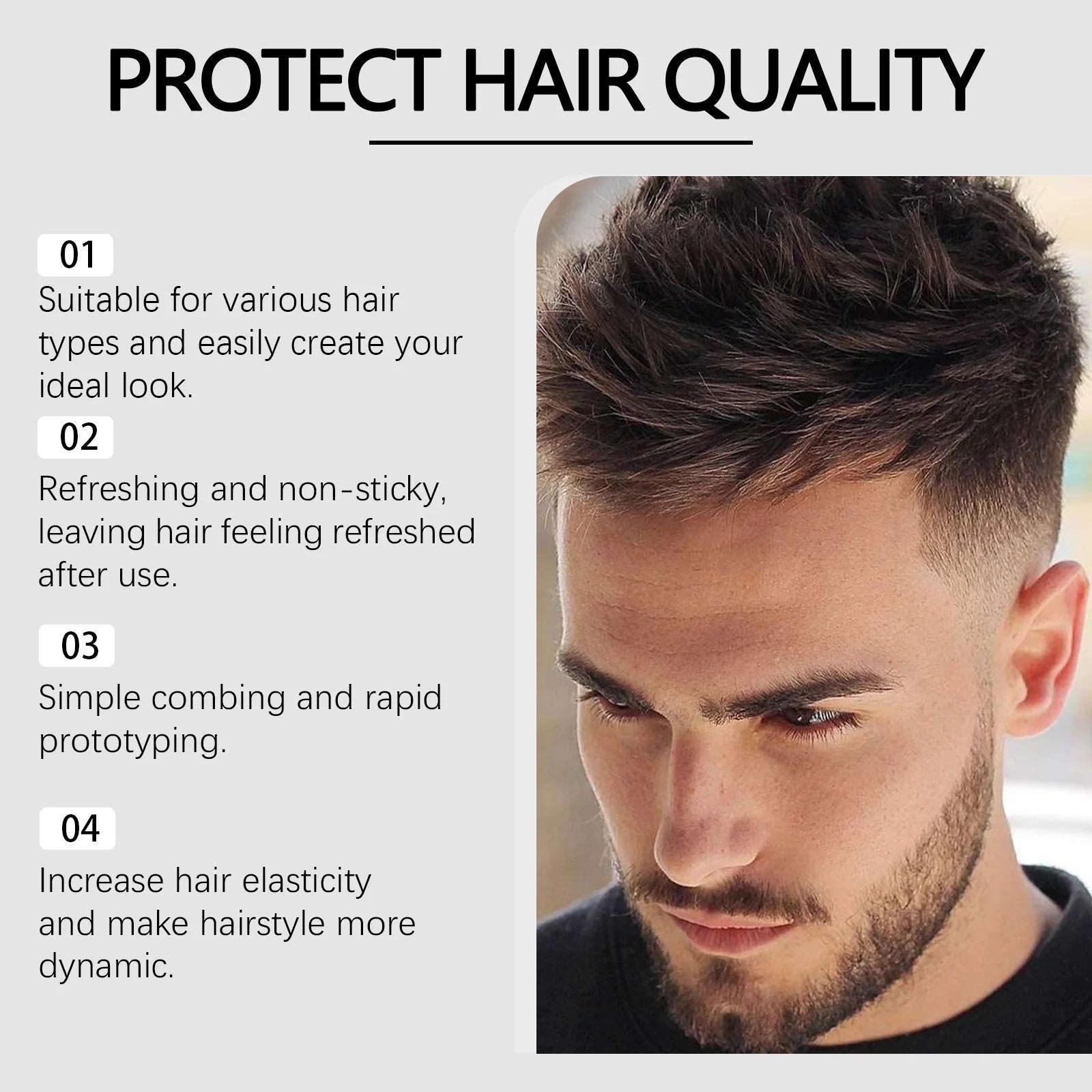 Matte Hair Spray For Men Strong Hold Volumizing Styling Spray Natural Finish Non-Sticky Hair Styling Products For Daily Use Peaceful Pleasures Health and Wellness