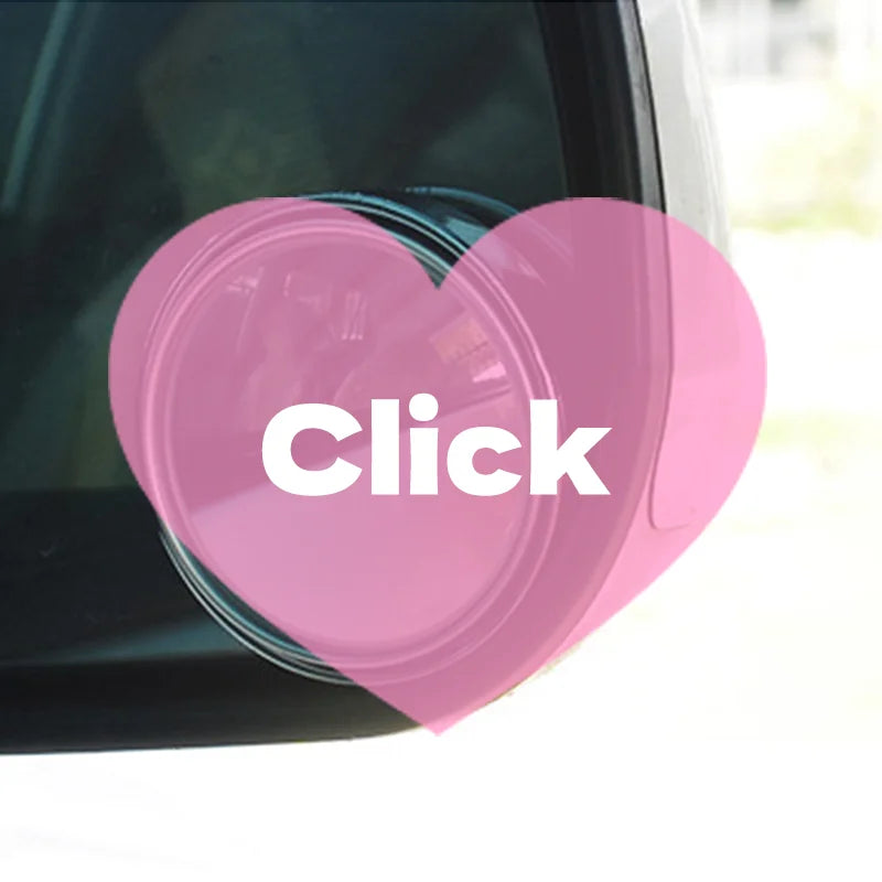 2-Pack 75mm Convex Blind Spot Mirror Stick-On Wide Angle Car