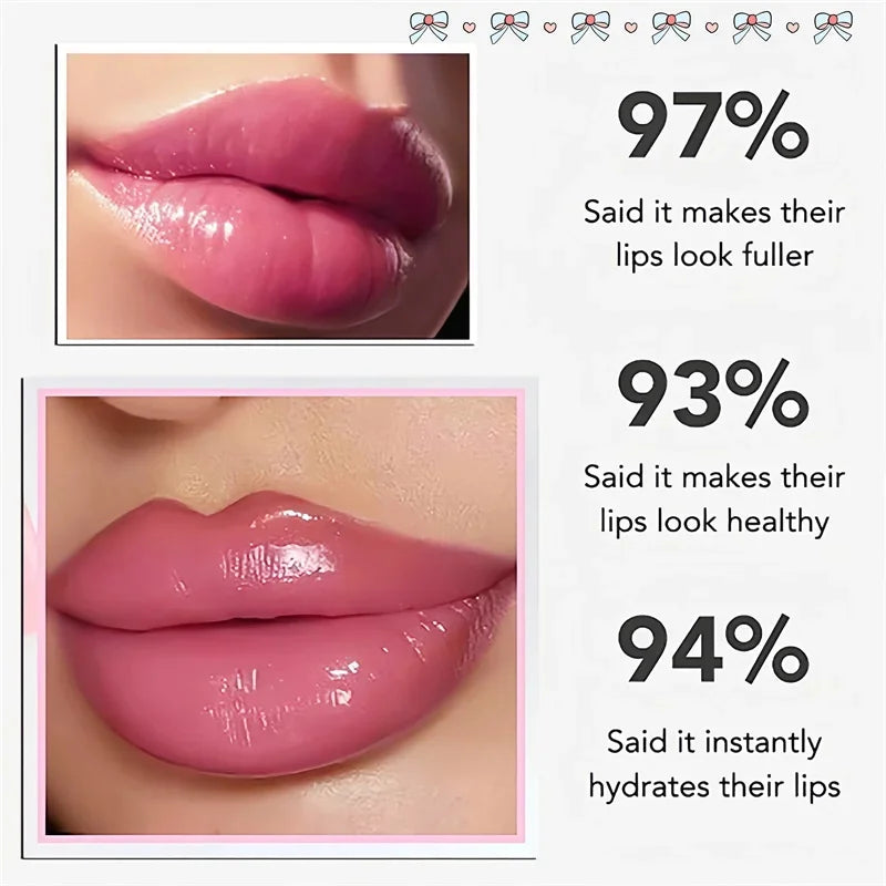 SADOER Lip Plumping Serum Oil – Hyaluronic Acid Moisturizer