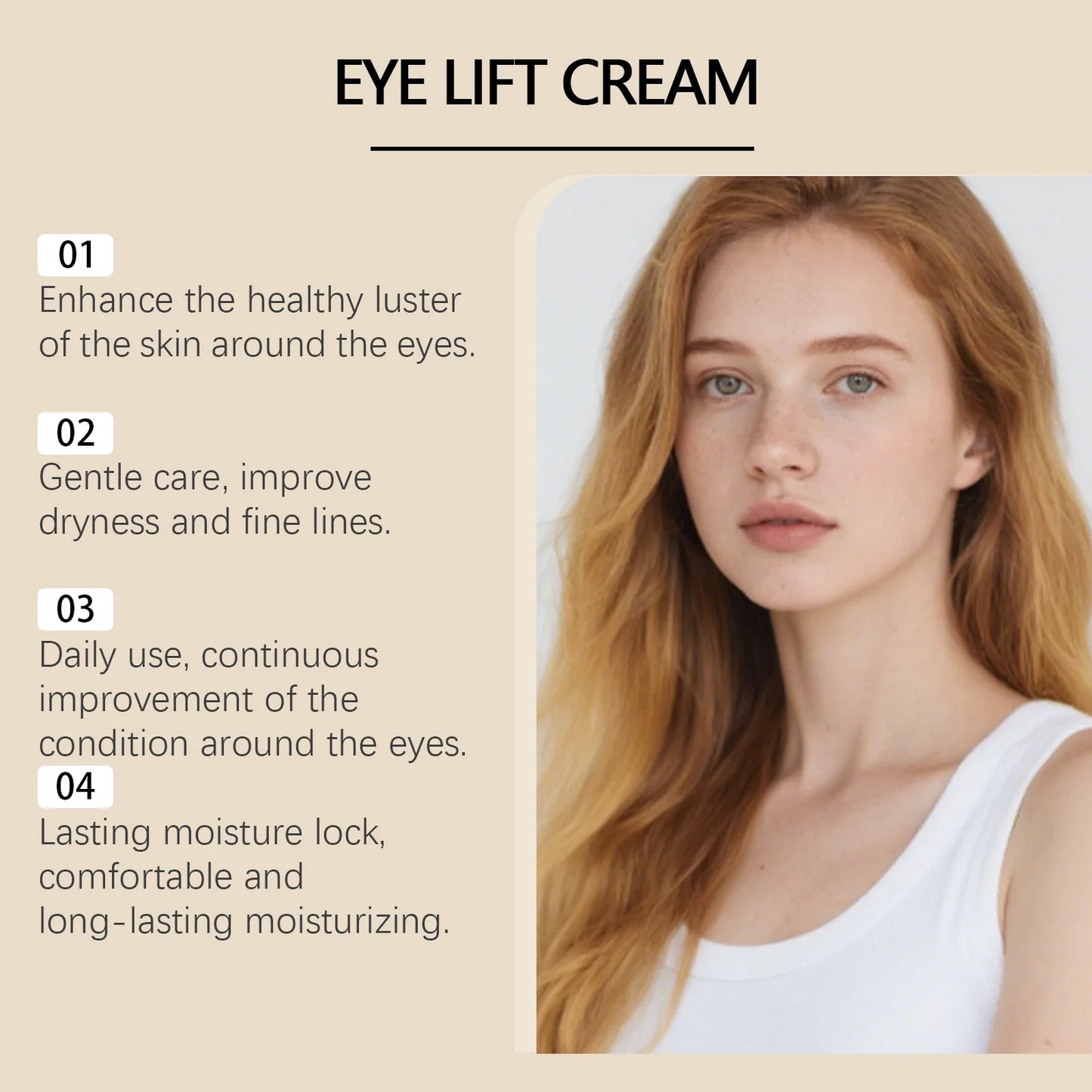 Vitamin E Eye Cream – Firming, Dark Circles & Anti-Aging