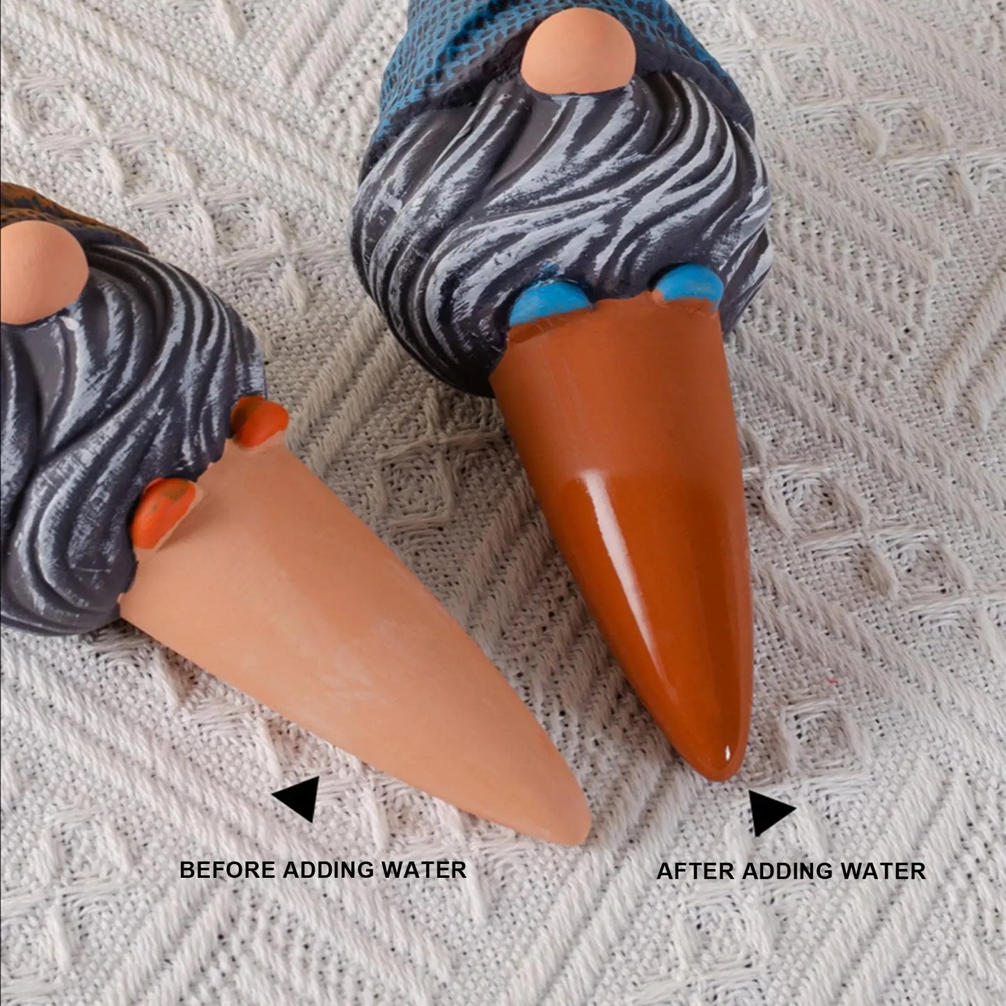 Gnome Self-Watering Spikes | Terracotta Plant Irrigator Set of 4