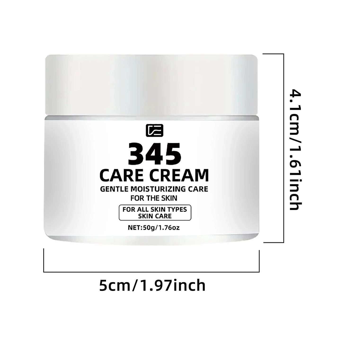 345 Care Cream – Collagen & Niacinamide Face Moisturizer
