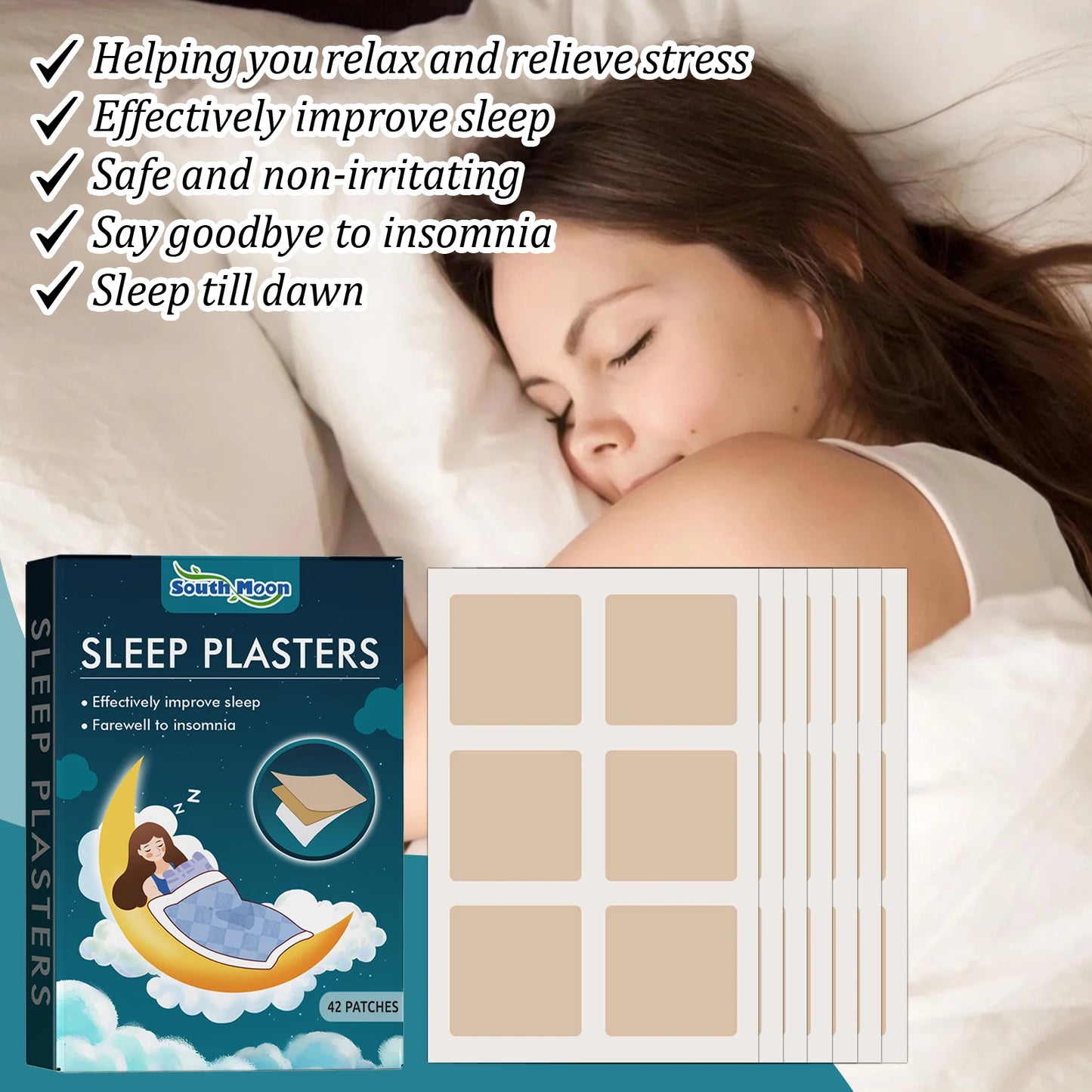 Plant Sleep Patches – Nighttime Relaxation & Better Sleep